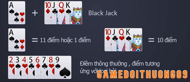 Cách tính điểm Blackjack